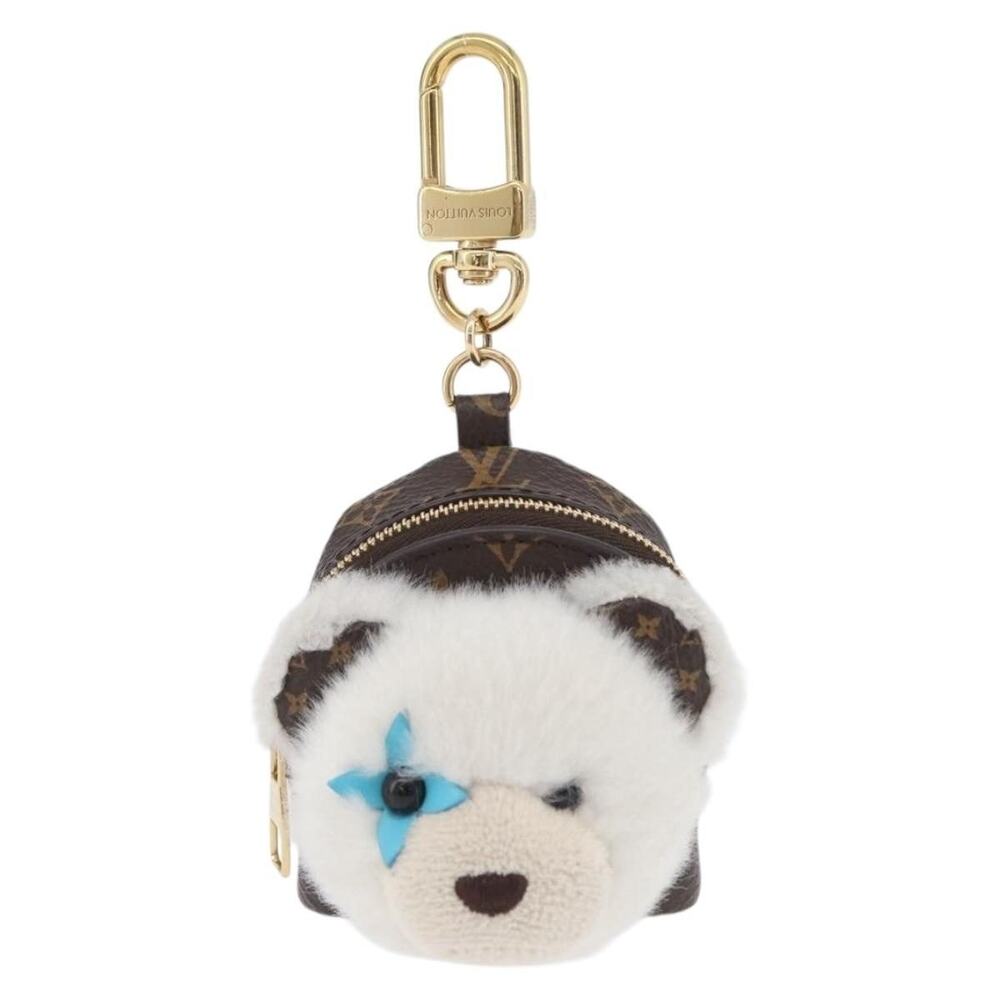 Louis Vuitton Monogram Adorable Bear Charm Brown